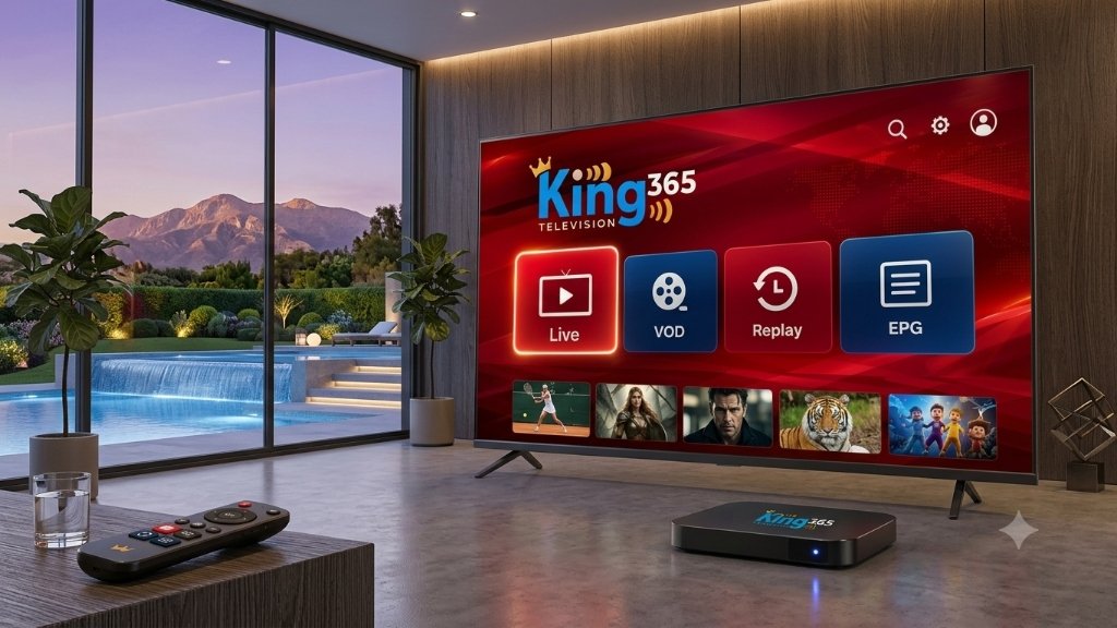 King365 TV on a Smart TV